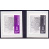 2012. Dr. Margrethe. Dagligmærker. AFA nr. 1687-88,  postfrisk    Stemplet FDC