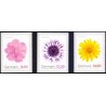 2012. Efterårsblomster. AFA nr. 1715-17,  postfrisk  Stemplet FDC