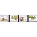 2012. H.C. Andersen. AFA nr. 1710-13,  postfrisk  Stemplet FDC