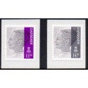 2013. Dr. Margrethe dagligmærker. AFA nr. 1724-25,  postfrisk   Stemplet FDC