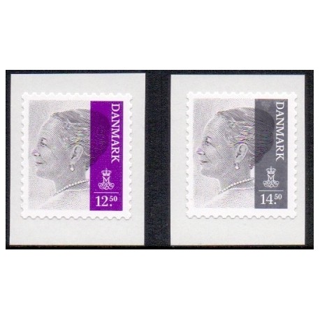 2013. Dr. Margrethe dagligmærker. AFA nr. 1724-25,  postfrisk   Stemplet FDC