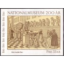 Sverige. 1992. Nationalmuseum. AFA nr. 1664-69 postfrisk sammentryk Stemplet hæfte FDC parstykkke SWEDEN **/o