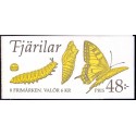 Sverige. 1993. Sommerfugle. AFA nr. 1706-09 postfriske sammentryk Stemplet hæfte FDC parstykkke SWEDEN **/o