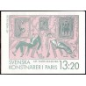 Sverige. 1988. Svenske Kunstner. AFA nr. 1455-60 postfrisk sammentryk  Stemplet hæfte FDC parstykkke SWEDEN **/o
