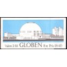Sverige. 1989. Globen. AFA nr. 1493-96 postfrisk 4 stribe Stemplet hæfte FDC parstykkke SWEDEN **/o