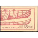 Sverige. 1988. Bådtyper. AFA nr. 1437-42 postfriske parstykker  Stemplet hæfte FDC parstykkke SWEDEN **/o