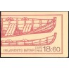 Sverige. 1988. Bådtyper. AFA nr. 1437-42 postfriske parstykker  Stemplet hæfte FDC parstykkke SWEDEN **/o