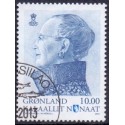 2013. 10,00 Kr. Dagligmærke Dr. Margrethe. AFA nr 655 postfrisk stemplet