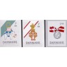 2015. Danske ordner. AFA nr. 1812-14, postfrisk Stemplet FDC