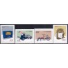 2015. Danske opfindelser. AFA nr. 1819-22, postfrisk Stemplet FDC