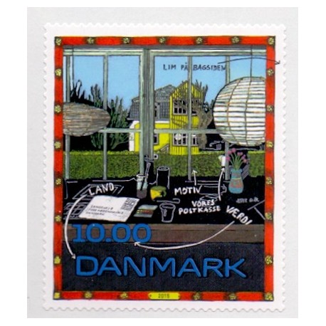2015. For miljøets skyld. AFA nr. 1825-26, postfrisk Stemplet FDC