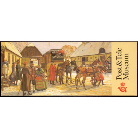 1998. Post og Tele Museet. AFA nr. 1180A+B postfriske miniark    Stemplet FDC