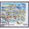 2013. 9,00 Uummanaq 250 år. AFA nr 649 postfrisk stemplet