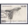 2013. 16,00 Kr. Aasiaat 250 år. AFA nr 650 postfrisk stemplet