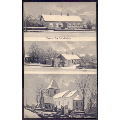 Skivholme, Partier fra, 3 delt, brugt (Clemmensen)