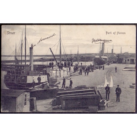 Struer. Parti fra Havnen, brugt (Alstrup)