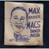 Frimærkepenge 1 Øre " Max bruger Macs tandpasta" 