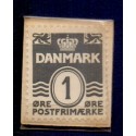 Frimærkepenge 1 øre " E.A. SVENDSEN" grøn