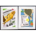 2016. Nordisk madkultur. AFA nr. 1841-42, postfrisk Stemplet FDC