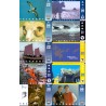 Færøerne 10 brugte telekort / Used phonecards
