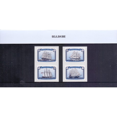 Souvenirmappe. 2015. Sejlskibe. AFA nr. SM 118