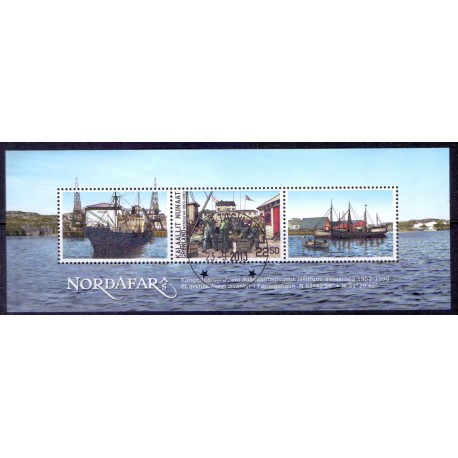 2013. 22,50 Kr. Nordafar, i miniark. AFA nr 654 postfrisk stemplet