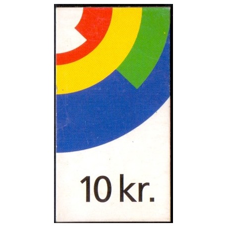 Danmark 10 kr. Automathæfte nr. C21