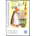 Sverige 2002. Gastronomi. AFA 2232-37, postfrisk sammentryk  stemplet  hæfte FDC parstykkke