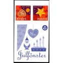Sverige 2006. Julefrimærker. AFA nr. 2489-92, postfrisk sammentryk stemplet  hæfte FDC parstykkke