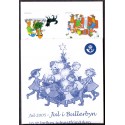 Sverige 2005. Julefrimærker. AFA nr. 2433-36, postfrisk hæfte sammentryk stemplet  hæfte FDC parstykkke