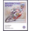 Sverige 2002. Motorcykelsport. AFA 2240-47, i postfrisk sammentryk  stemplet  hæfte FDC parstykkke