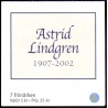 Sverige 2002. Astrid Lindgren miniark. AFA 2203-09, postfrisk   stemplet  hæfte FDC parstykkke, miniark
