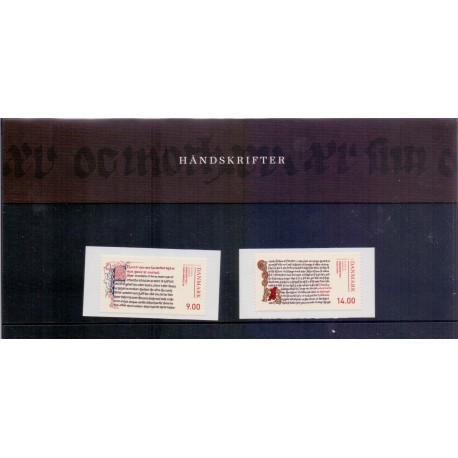 Souvenirmappe. 2014. Håndskrifter. AFA nr. SM 114