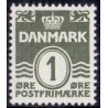 1933. Bølgelinieudgaven. AFA nr. 196 postfrisk     Stemplet FDC