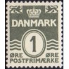 1969. Bølgelinieudgaven. AFA nr. 196aF postfrisk  Stemplet FDC
