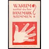 Plakat Plebiscit Agitations-Plakat. Slesvig 1920	Ubrugt