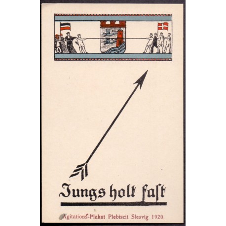 Plakat Plebiscit Agitations-Plakat. Slesvig 1920	Ubrugt