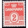 1933. Bølgelinieudgaven. AFA nr. 196 postfrisk     Stemplet FDC