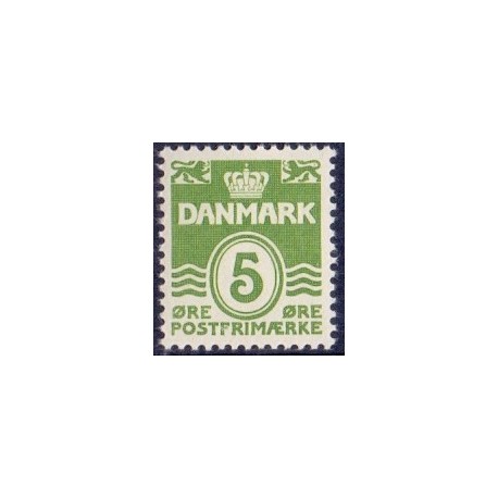1933. Bølgelinieudgaven. AFA nr. 199 tp. I. postfrisk     Stemplet FDC