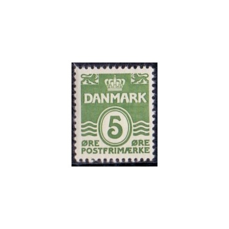 1937-38. Farveændringer AFA nr. 234 postfrisk    Stemplet FDC