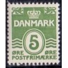 1937-38. Farveændringer AFA nr. 234 postfrisk    Stemplet FDC