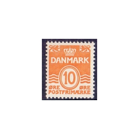 1933. Bølgelinieudgaven. AFA nr. 202 tp. IA. postfrisk   Stemplet FDC