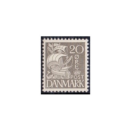 1933-34. Stålstik. AFA nr. 204 tp. I. postfrisk    Stemplet FDC