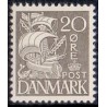 1933-34. Stålstik. AFA nr. 204 tp. I. postfrisk    Stemplet FDC