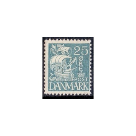 1933-34. Stålstik. AFA nr. 204 tp. I. postfrisk    Stemplet FDC