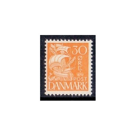 1933-34. Stålstik. AFA nr. 206 tp. I. postfrisk    Stemplet FDC