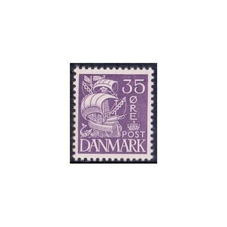 1933-34. Stålstik. AFA nr. 207 tp. I. postfrisk    Stemplet FDC