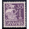 1933-34. Stålstik. AFA nr. 207a tp. II. postfrisk   Stemplet FDC