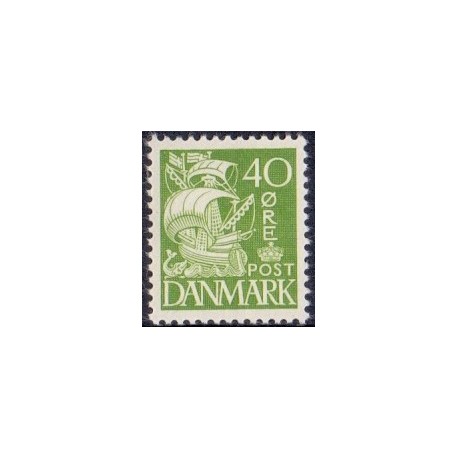 1933-34. Stålstik. AFA nr. 208a tp. II. postfrisk    Stemplet FDC