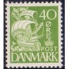 1933-34. Stålstik. AFA nr. 208a tp. II. postfrisk    Stemplet FDC